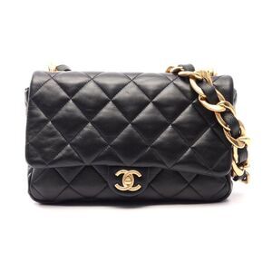 Chanel Lambskin Large Flap Shoulder Bag